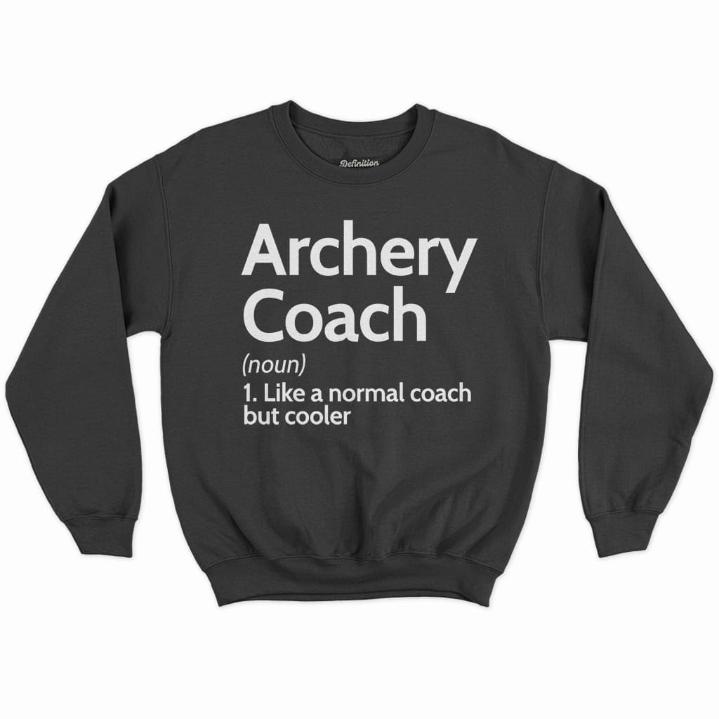 Archery Coach Definition Shirt 1