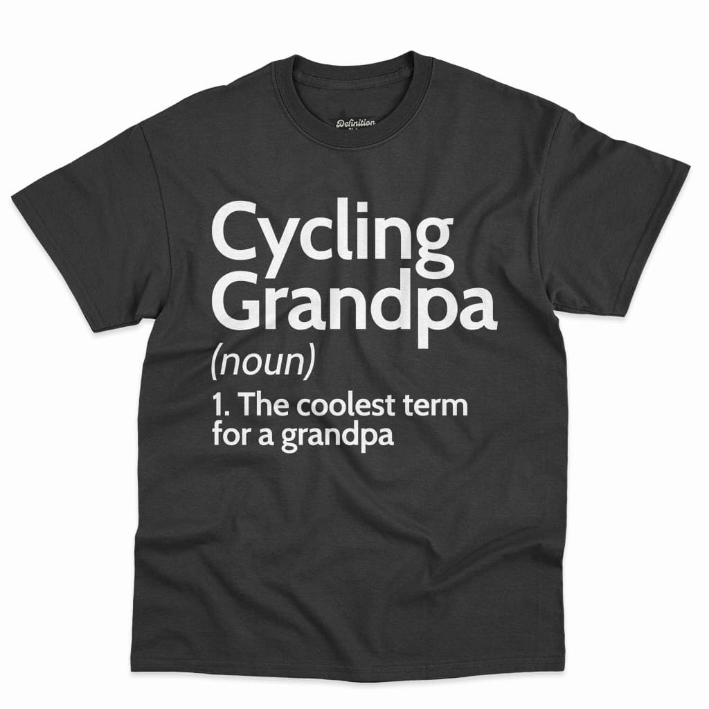 Cycling Grandpa Definition Shirt