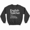 English Teacher Definition Shirt 1