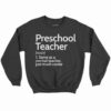 Preschool Teacher Definition Shirt 1