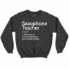 Saxophone Teacher Definition Shirt 1