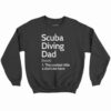 Scuba Diving Dad Definition Shirt 1