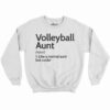 Volleyball Aunt Definition Shirt 3