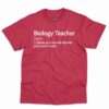 Biology Teacher Definition Shirt 15