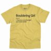 Bouldering Girl Definition Shirt 4