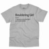 Bouldering Girl Definition Shirt 6