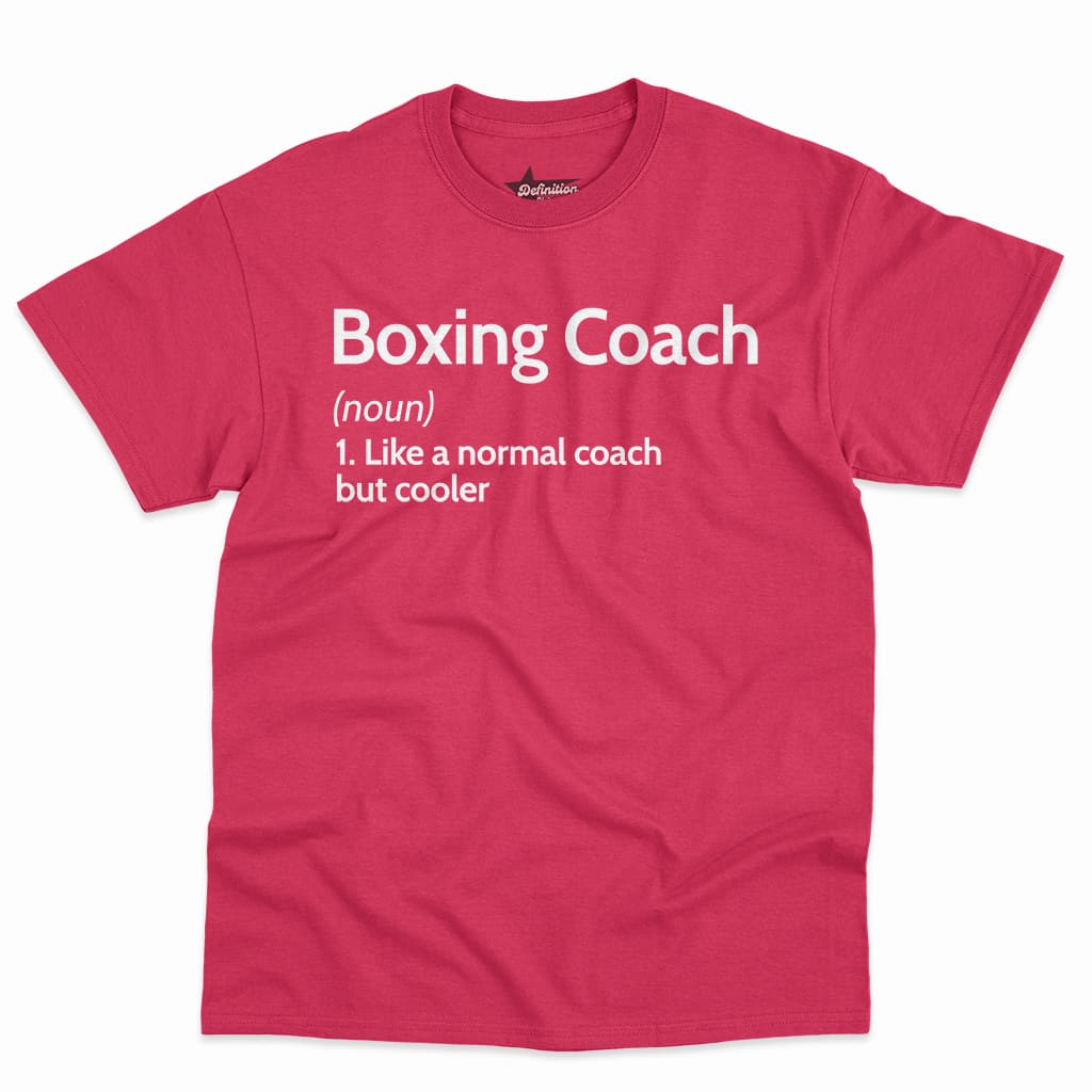 Boxing Coach Definition Shirt 6