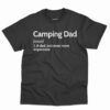 Camping Dad Definition Shirt