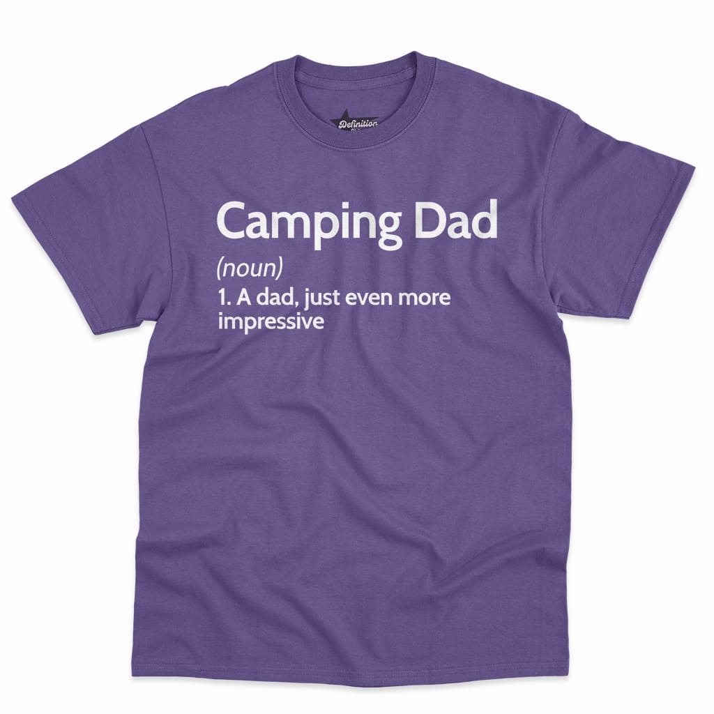 Camping Dad Definition Shirt 5