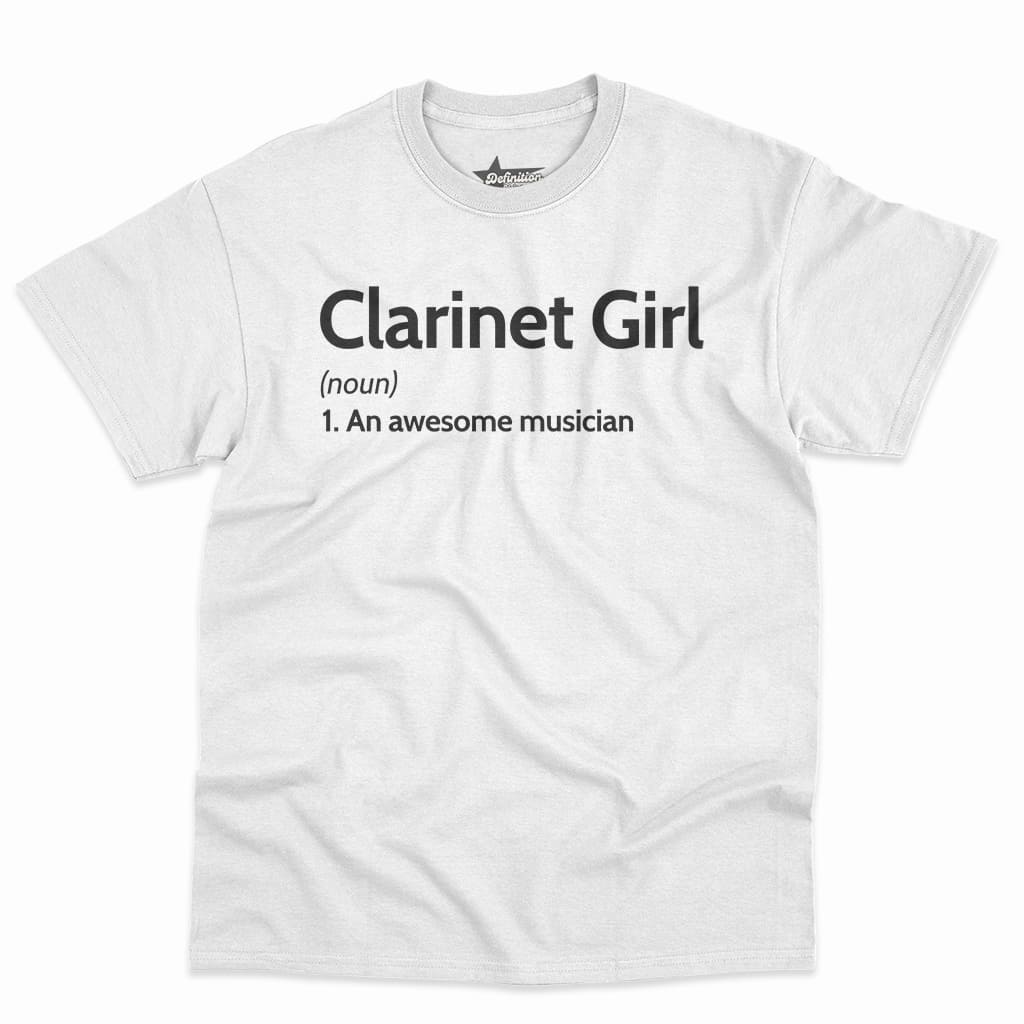 Clarinet Girl Definition Shirt