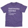 Field Hockey Grandpa Definition Shirt 5