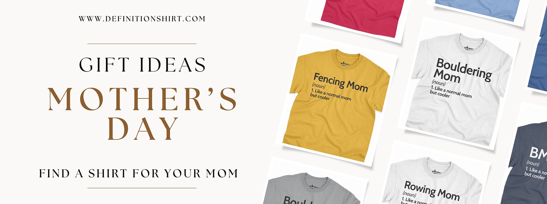 Gift Ideas Mother's Day Sale Definition Shirt