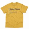 Hiking Sister Definition Shirt 4