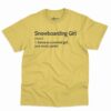 Snowboarding Girl Definition Shirt 5