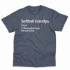 Softball Grandpa Definition Shirt 4