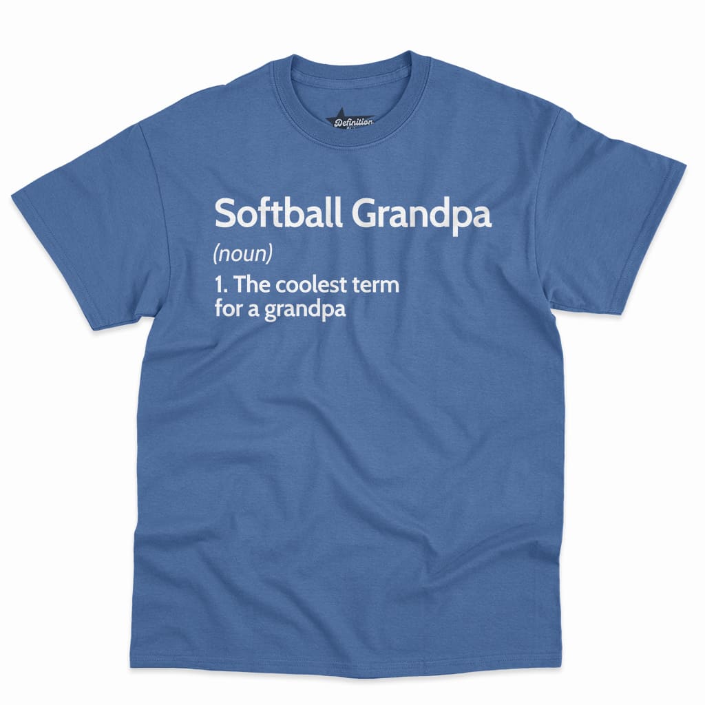 Softball Grandpa Definition Shirt 7