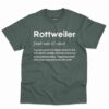 Rottweiler Definition Shirt - Funny Gift For Rottweiler Owners 3